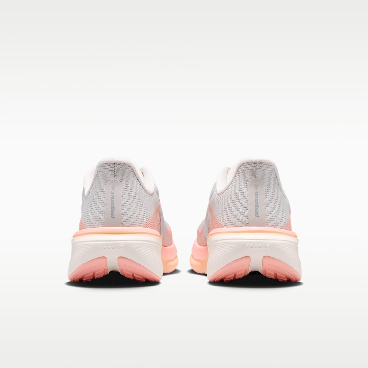 Nike Pegasus 42 Women's Road Running Shoes - Light Bone/Arctic Orange/Chalk/Metallic Silver