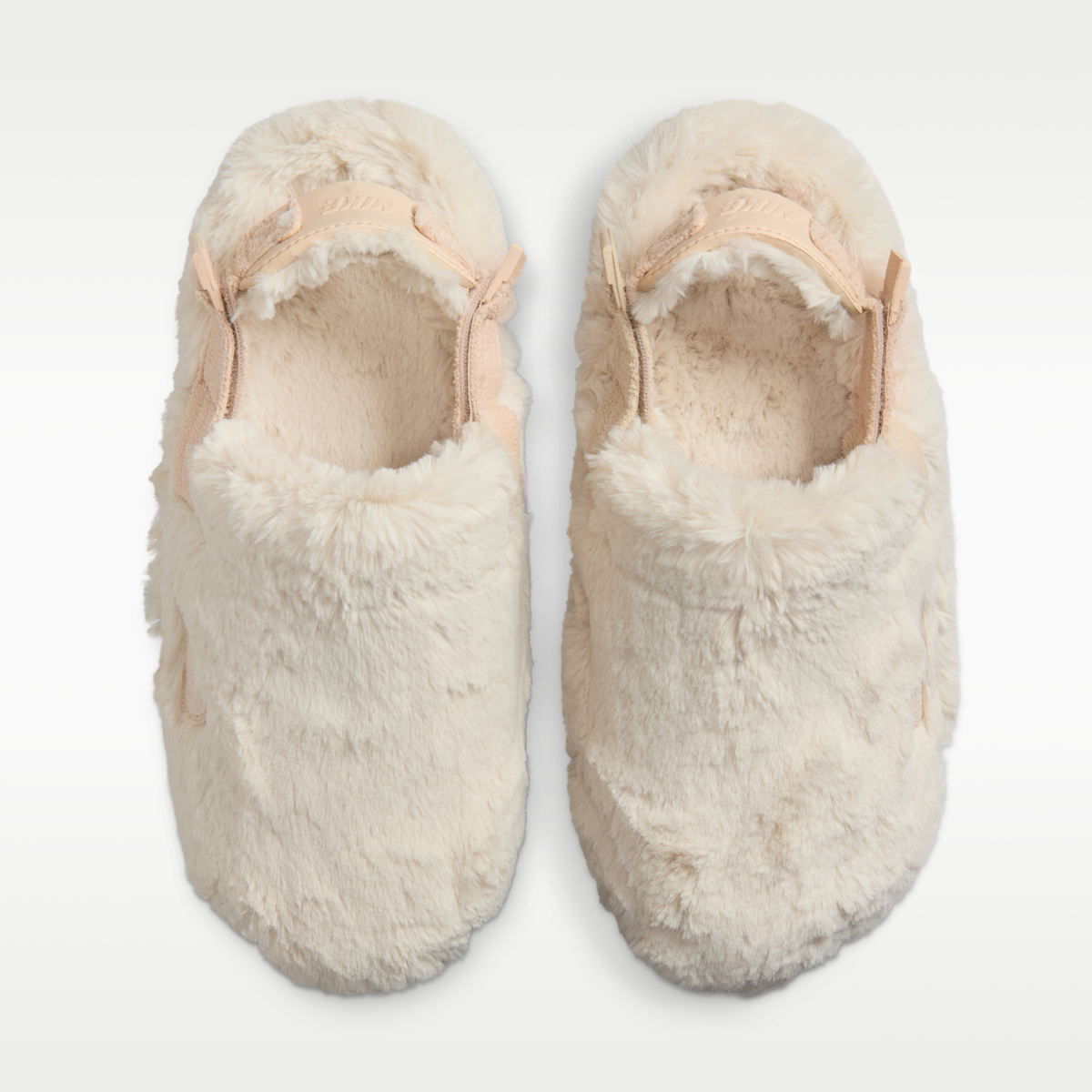 Nike Calm SE Faux Fur Women's Mules - Sanddrift/Sanddrift