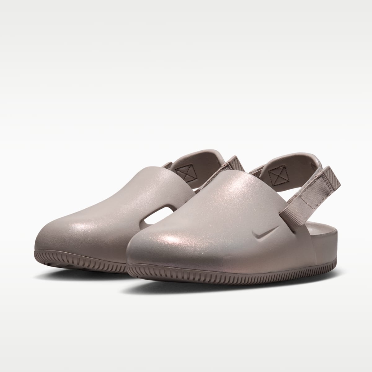 Nike Calm SE Women's Mules - Moon Particle/Moon Particle