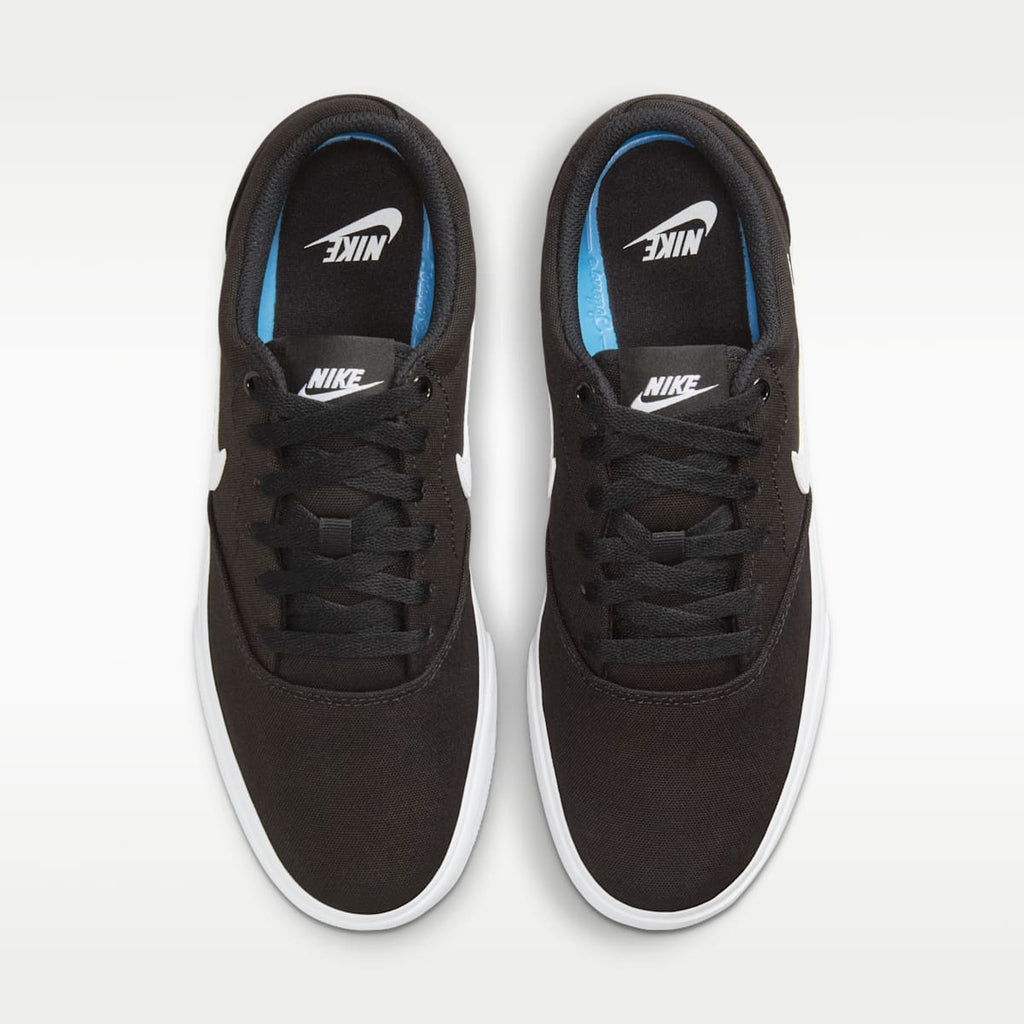 Nike Charge Canvas Women's Shoes - Black/Black/White