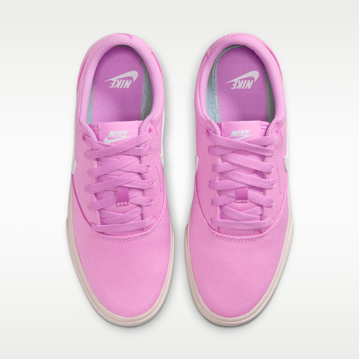 Nike Charge Canvas Women's Shoes - Light Magenta/Silt Red/White