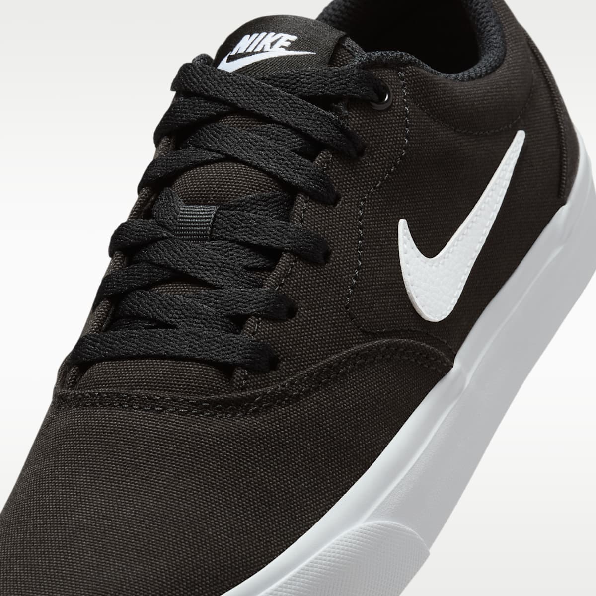 Nike Charge Canvas Women's Shoes - Black/Black/White
