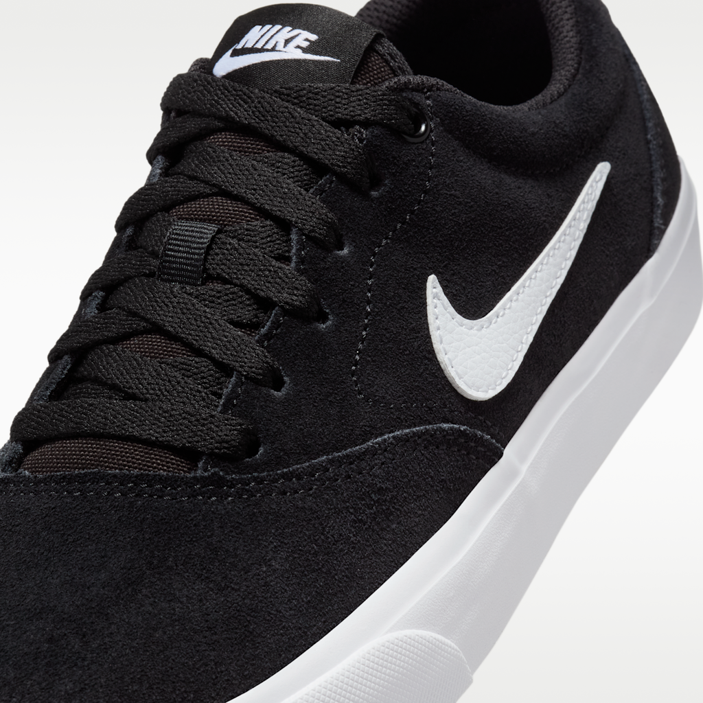 Nike Charge Suede Women's Shoes - Black/Black/White