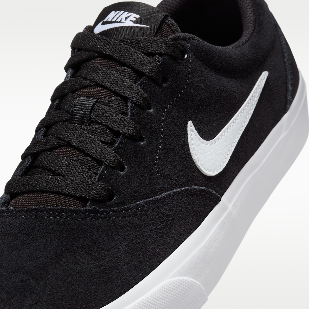 Nike Charge Suede Women's Shoes - Black/Black/White