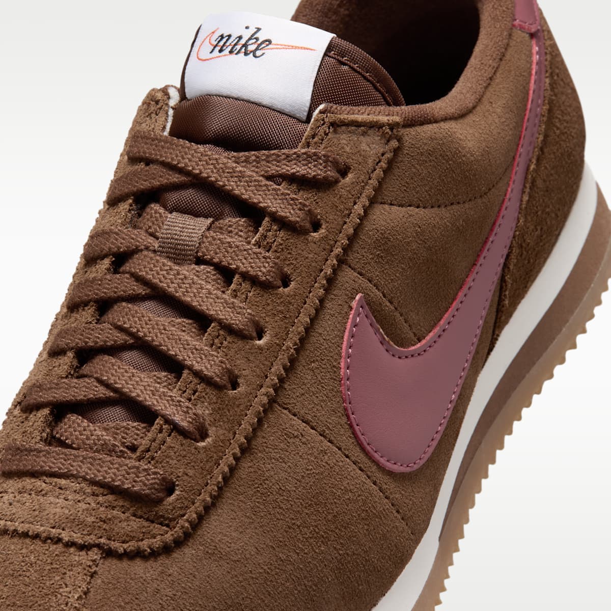 Nike Cortez Women's Shoes - Cacao Wow/Sail/Gum Light Brown/Pink Smoke