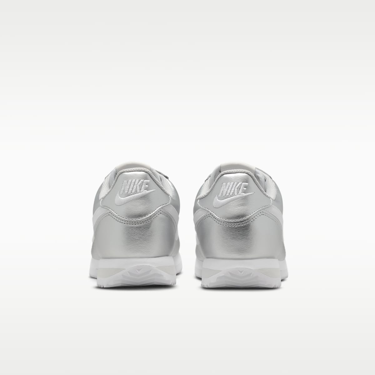 Nike Cortez Women's Shoes - Metallic Silver/Grey Fog/White