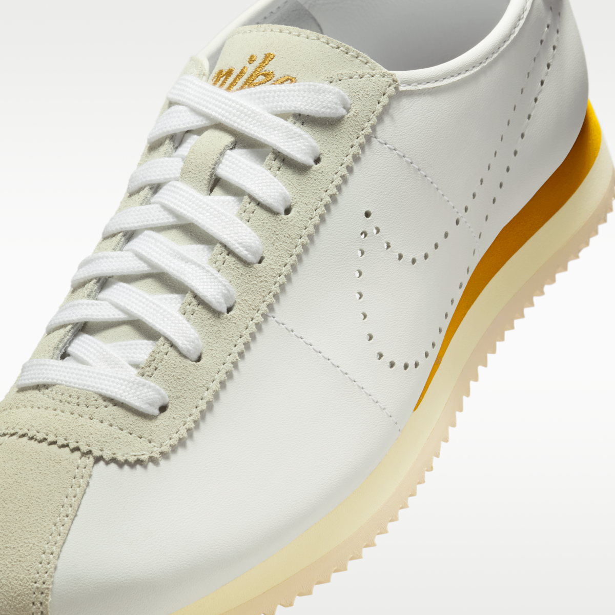 Nike Cortez Leather Women's Shoes - White/Light Bone/Coconut Milk/Bronze