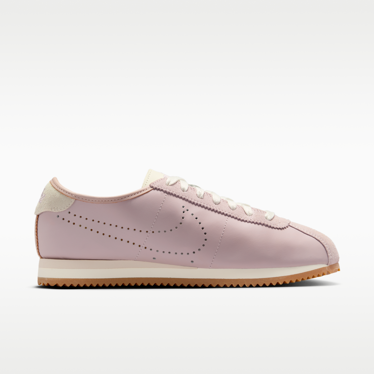 Nike Cortez Leather Women's Shoes - Particle Rose/Sail/Gum Light Brown/Light Orewood Brown