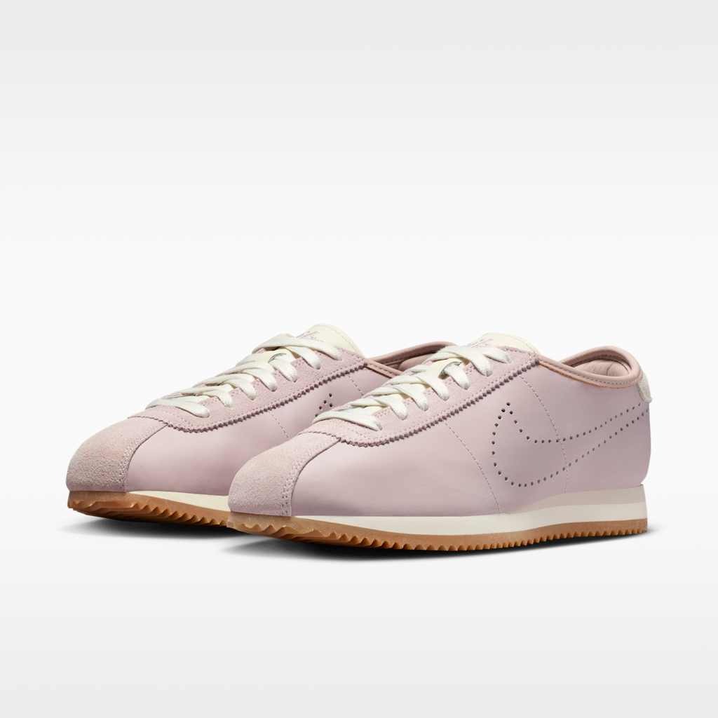 Nike Cortez Leather Women's Shoes - Particle Rose/Sail/Gum Light Brown/Light Orewood Brown