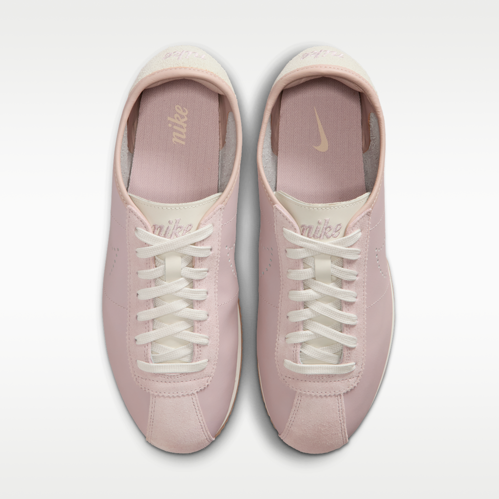 Nike Cortez Leather Women's Shoes - Particle Rose/Sail/Gum Light Brown/Light Orewood Brown