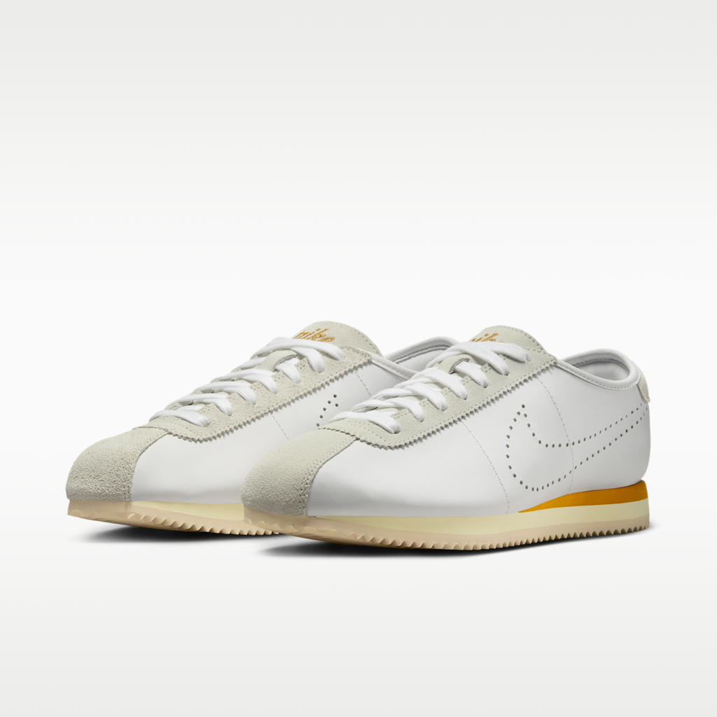 Nike Cortez Leather Women's Shoes - White/Light Bone/Coconut Milk/Bronze