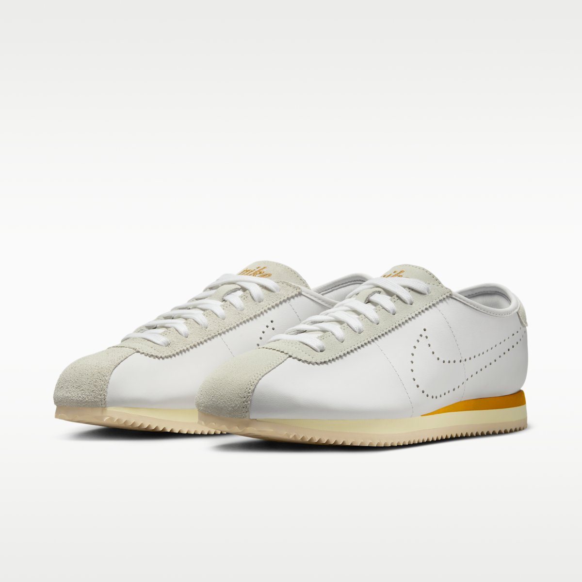 Nike Cortez Leather Women's Shoes - White/Light Bone/Coconut Milk/Bronze