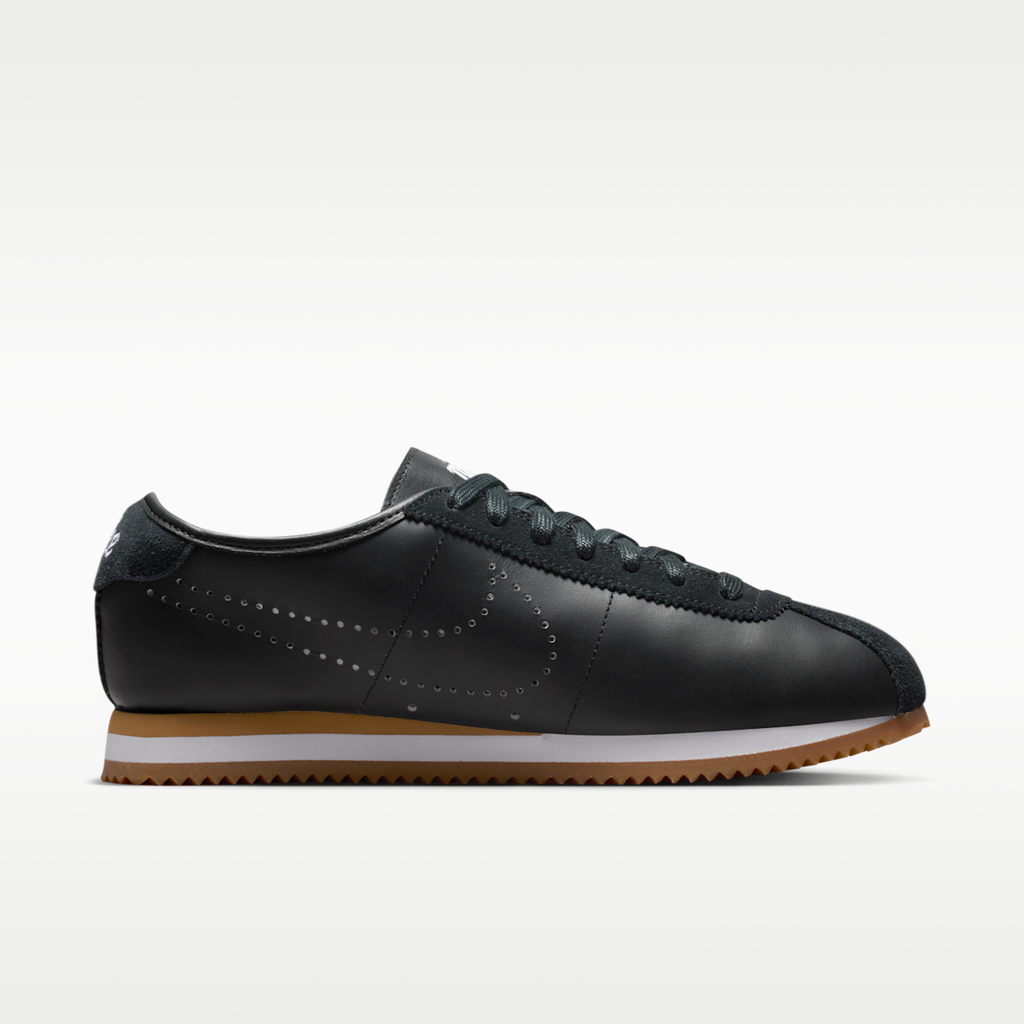Nike Cortez Leather Women's Shoes - Black/Gum Light Brown/White