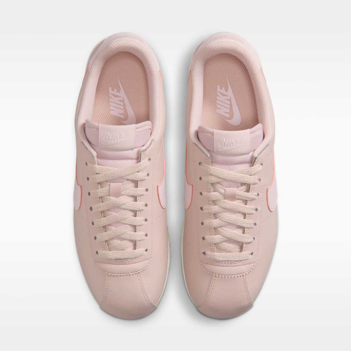 Nike Cortez Leather Women's Shoes - Silt Red/Sail/Pearl Pink