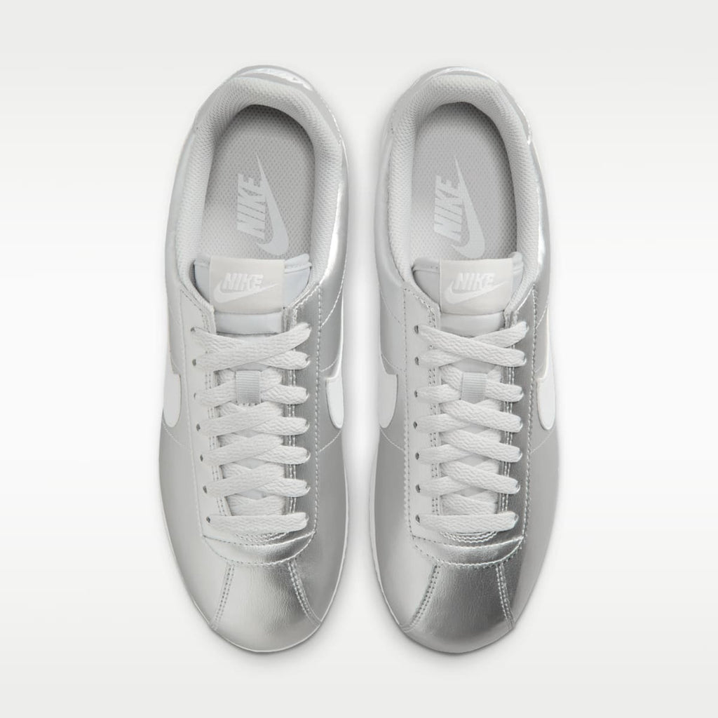 Nike Cortez Women's Shoes - Metallic Silver/Grey Fog/White