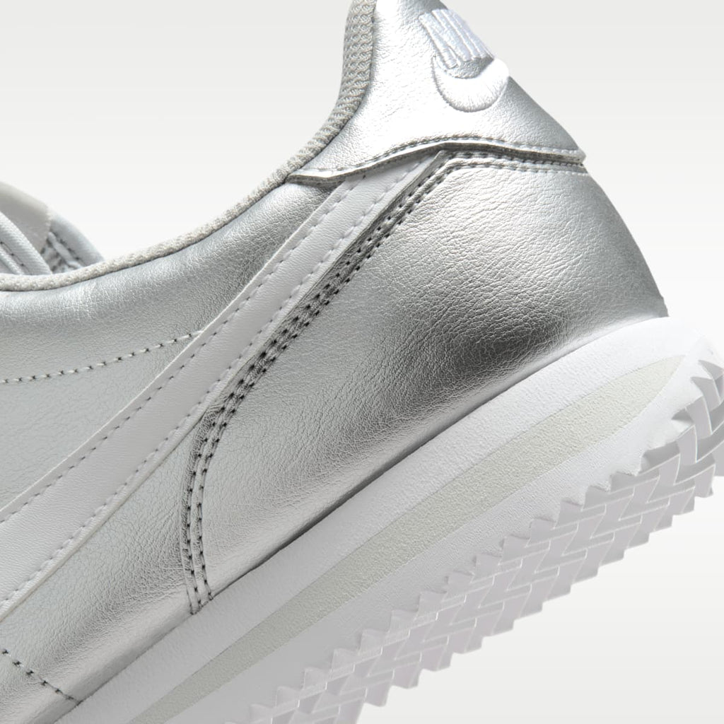 Nike Cortez Women's Shoes - Metallic Silver/Grey Fog/White