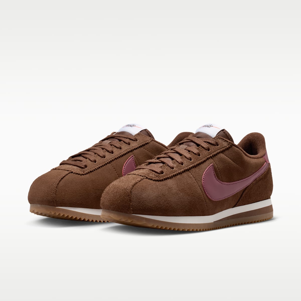 Nike Cortez Women's Shoes - Cacao Wow/Sail/Gum Light Brown/Pink Smoke