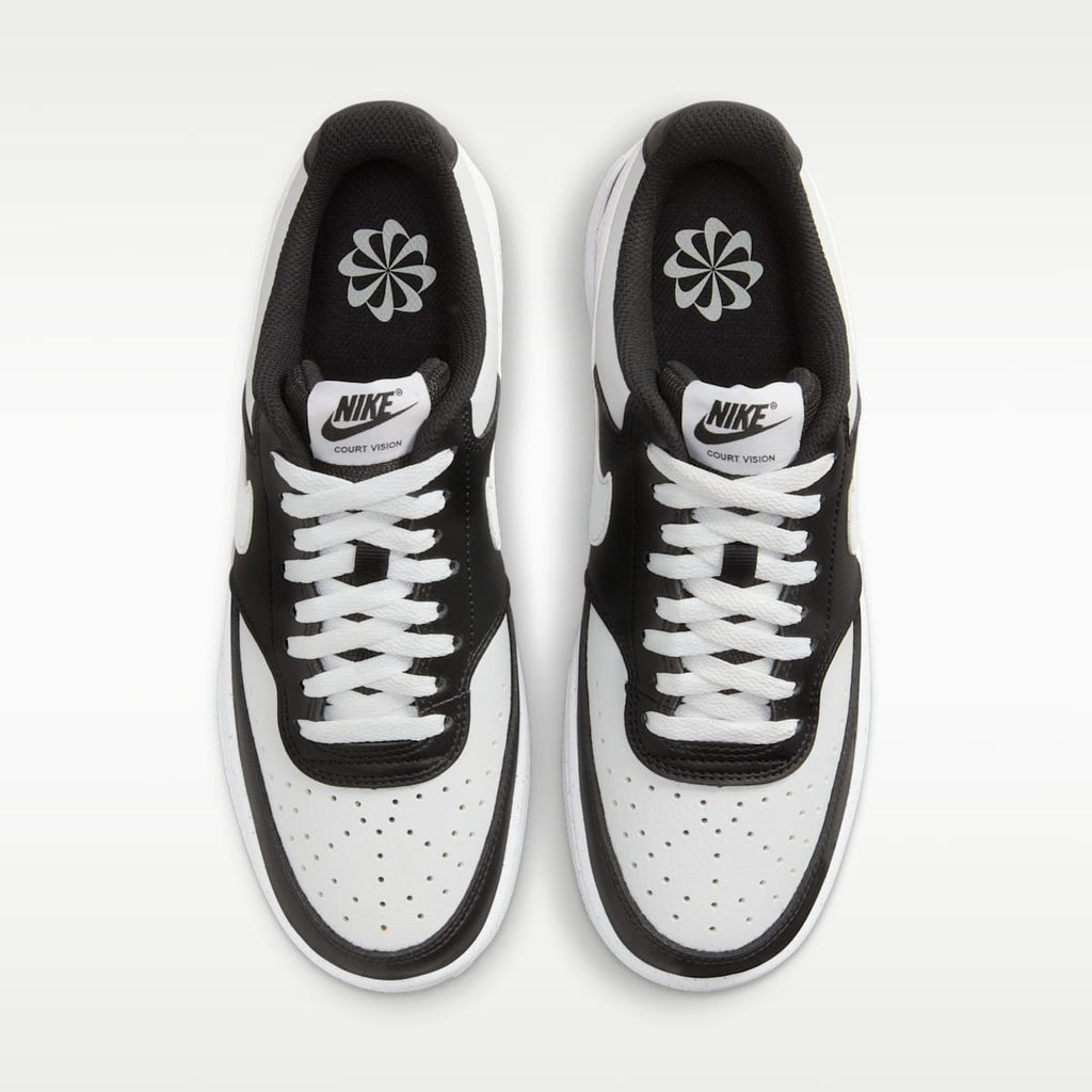 Nike Court Vision Low Next Nature Women's Shoes - Black/White