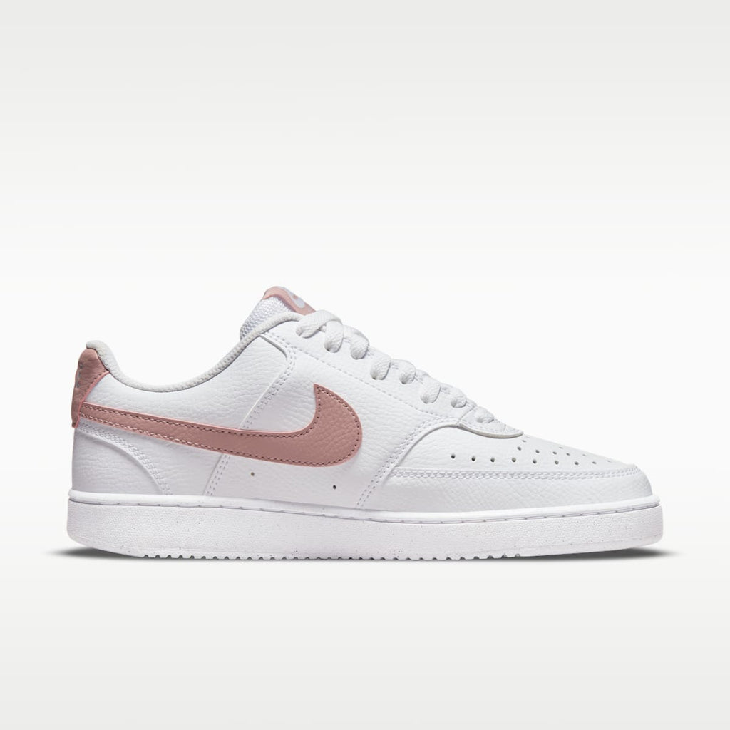Nike Court Vision Low Next Nature Women's Shoes - White/Pink Oxford
