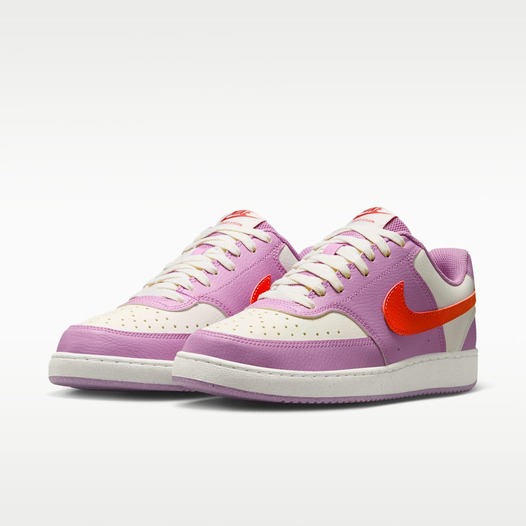Nike Court Vision Low Next Nature Women's Shoes - Light Magenta/Summit White/Light Crimson