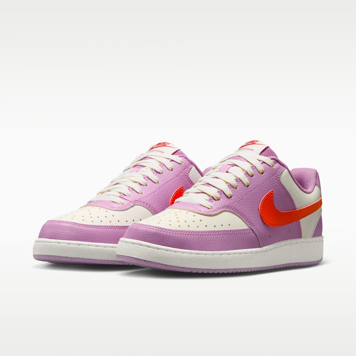 Nike Court Vision Low Next Nature Women's Shoes - Light Magenta/Summit White/Light Crimson