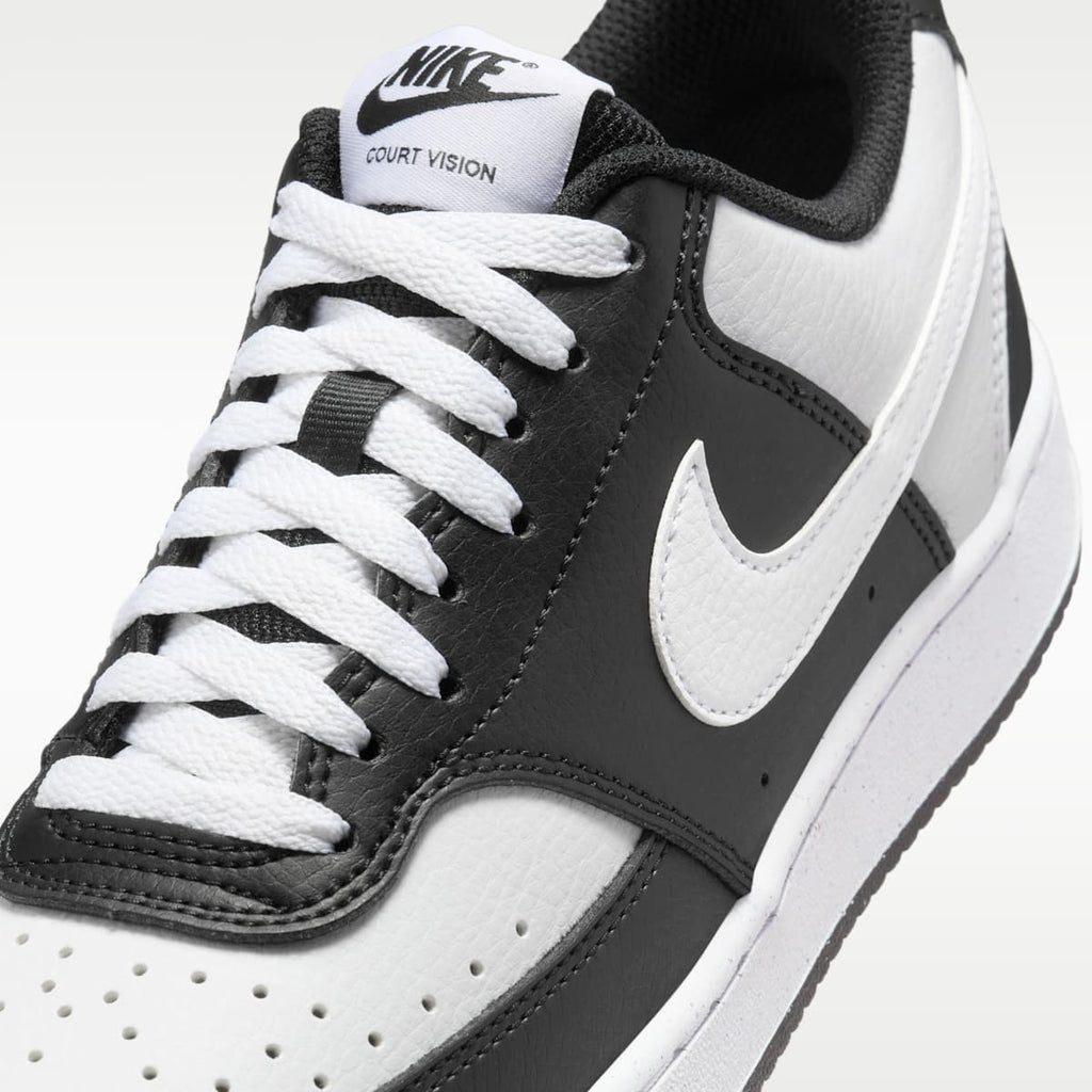 Nike Court Vision Low Next Nature Women's Shoes - Black/White