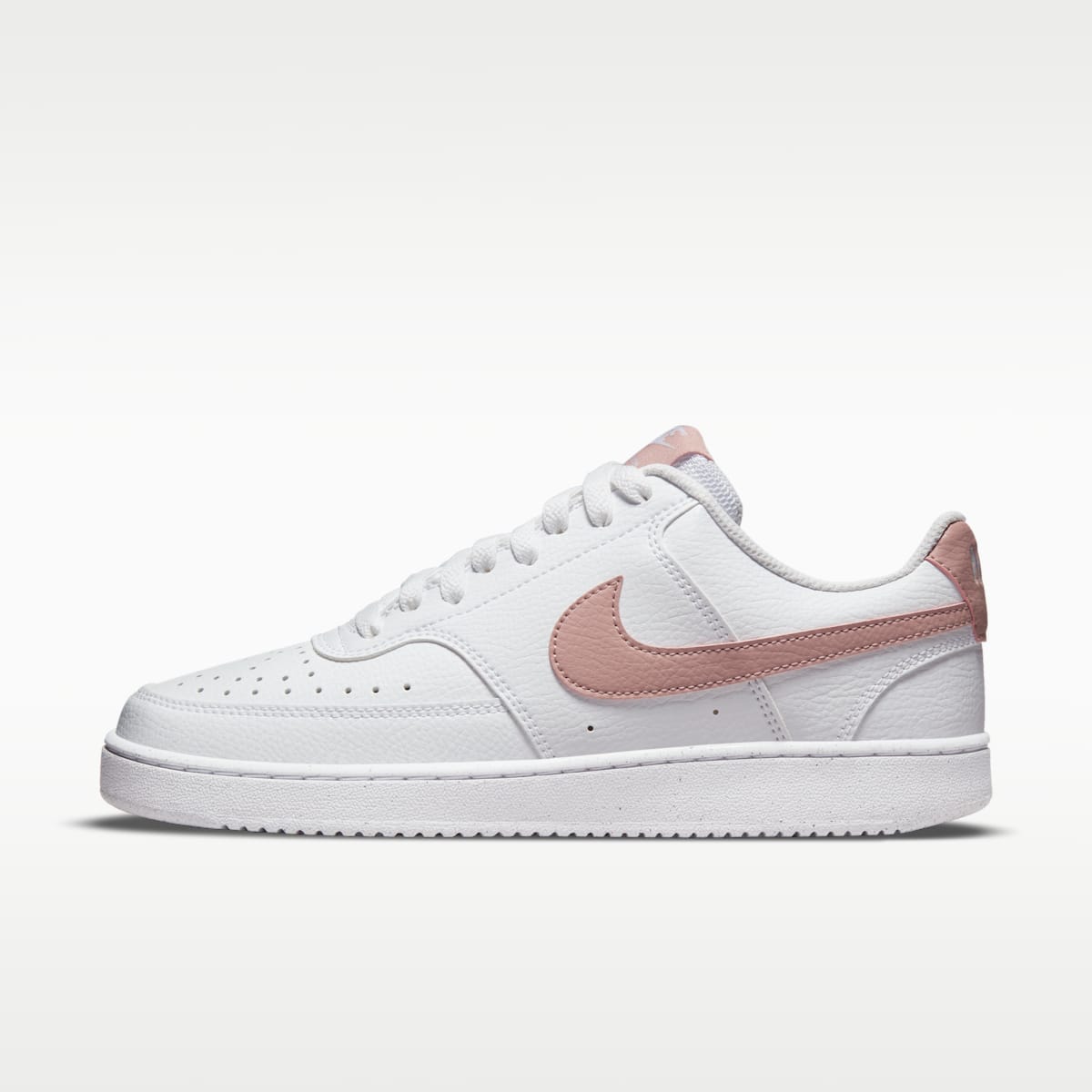 Nike Court Vision Low Next Nature Women's Shoes - White/Pink Oxford