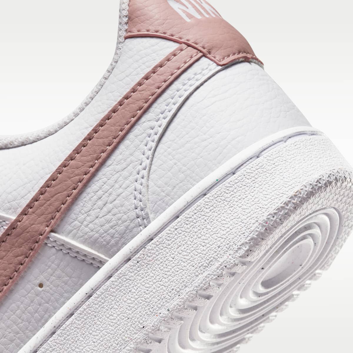 Nike Court Vision Low Next Nature Women's Shoes - White/Pink Oxford