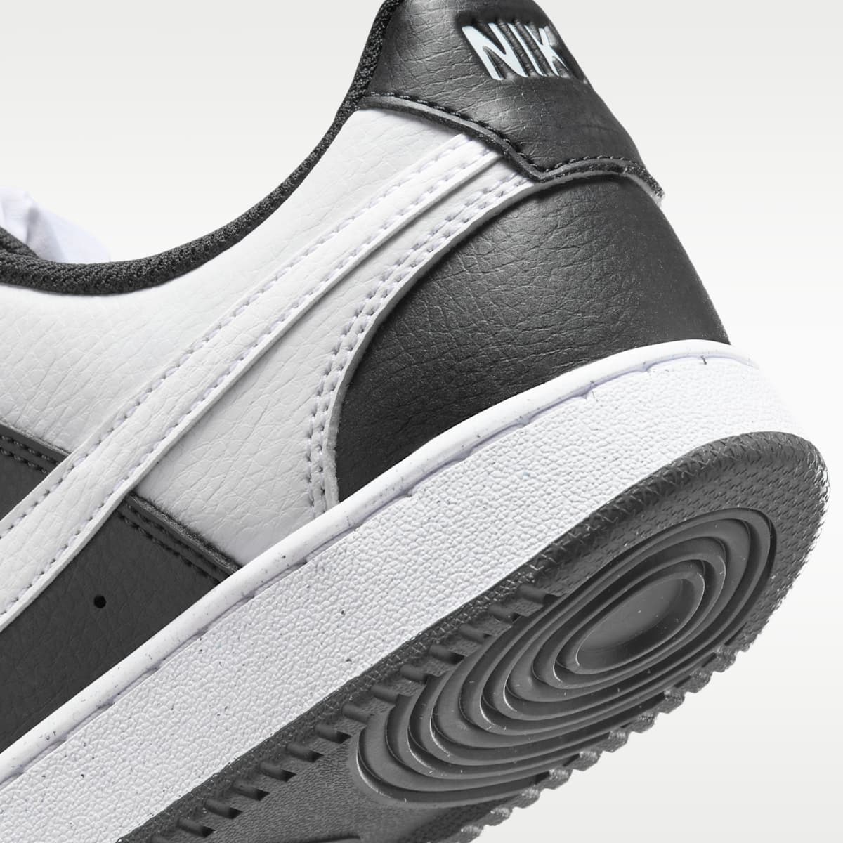 Nike Court Vision Low Next Nature Women's Shoes - Black/White
