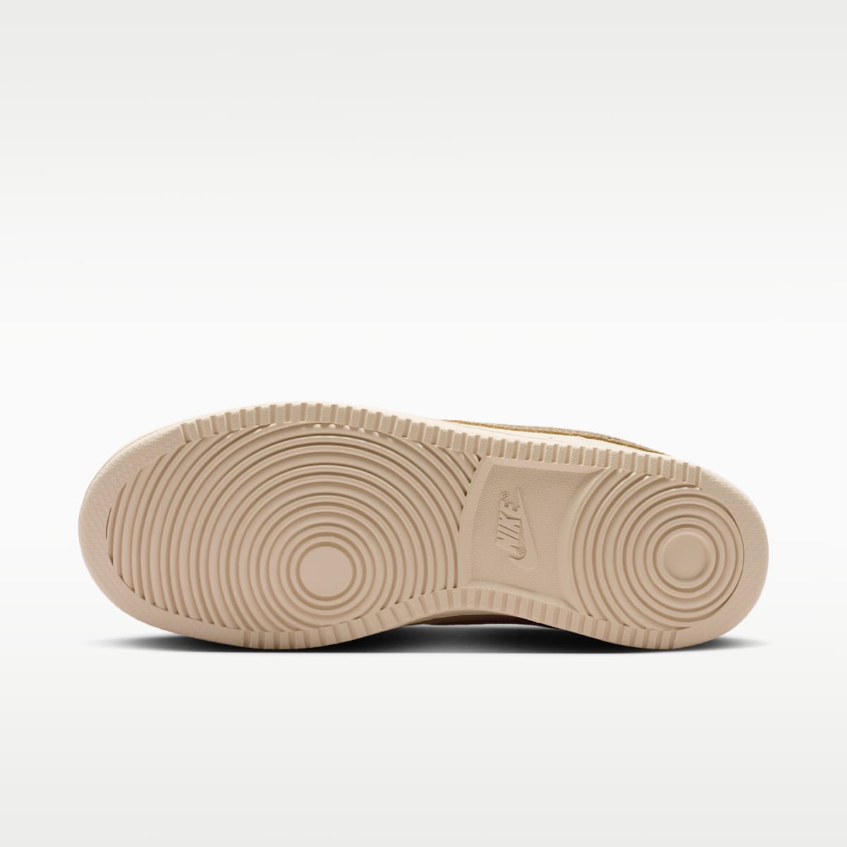Nike Court Vision Low Premium Women's Shoes - Sanddrift/Black/Light Chocolate/British Khaki
