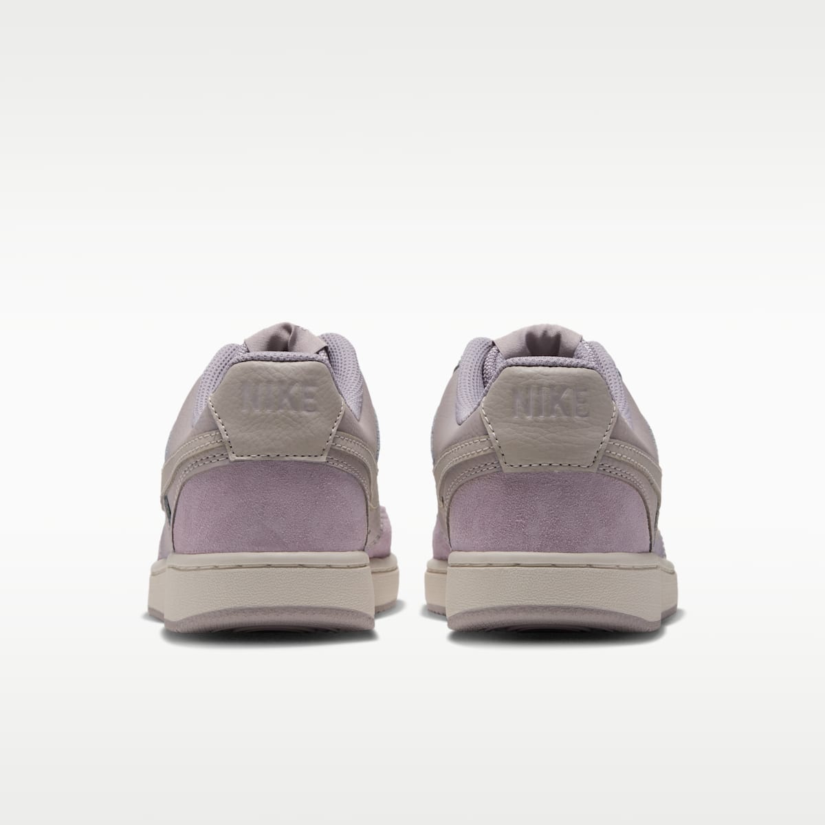 Nike Court Vision Low Suede Women's Shoes - Silver Lilac/Phantom/Moon Particle