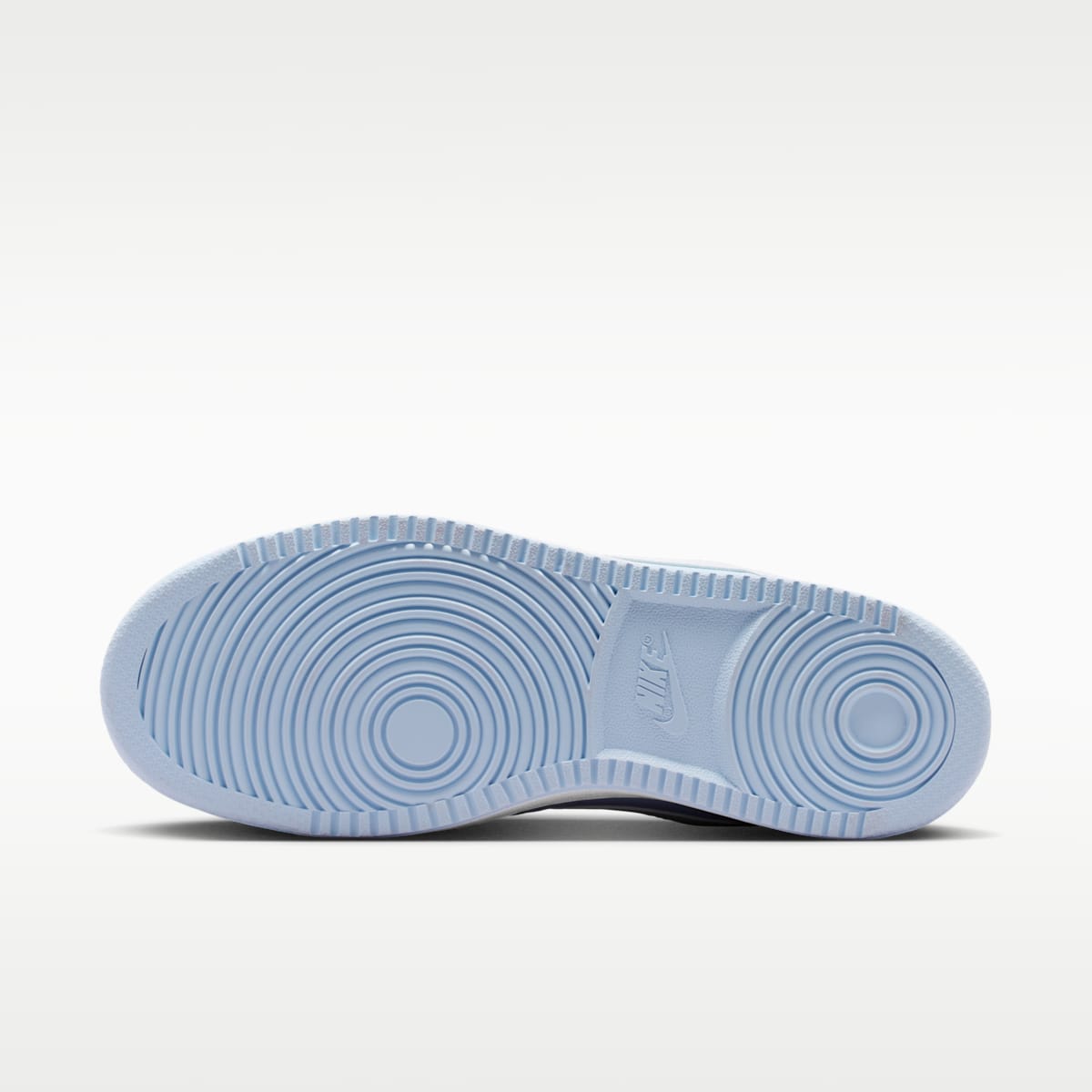 Nike Court Vision Low Suede Women's Shoes - Hydrogen Blue/White