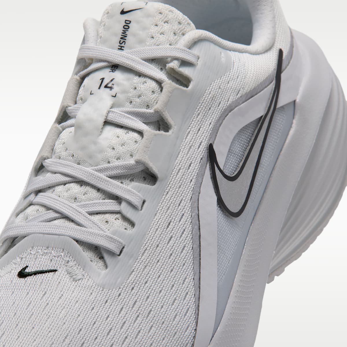 Nike Downshifter 14 Women's Road Running Shoe - Off White/Pure Platinum/Metallic Silver