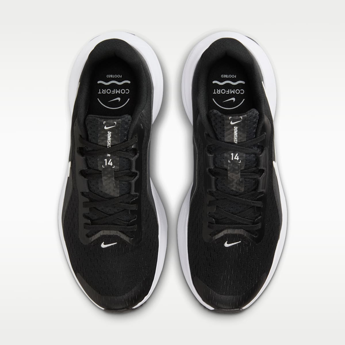 Nike Downshifter 14 Women's Road Running Shoe - Black/Anthracite/Wolf Grey/White