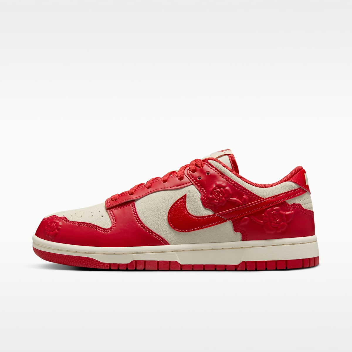 Nike Dunk Low Women's Shoes - Coconut Milk/Pale Ivory/Black/University Red