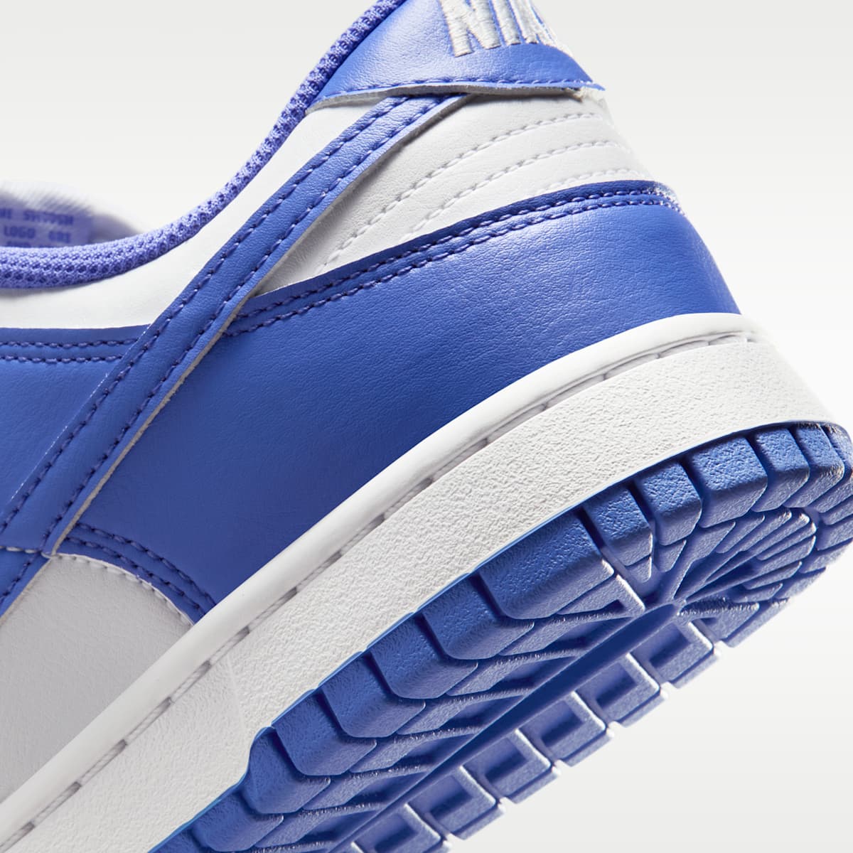 Nike Dunk Low Women's Shoes - White/White/Sapphire