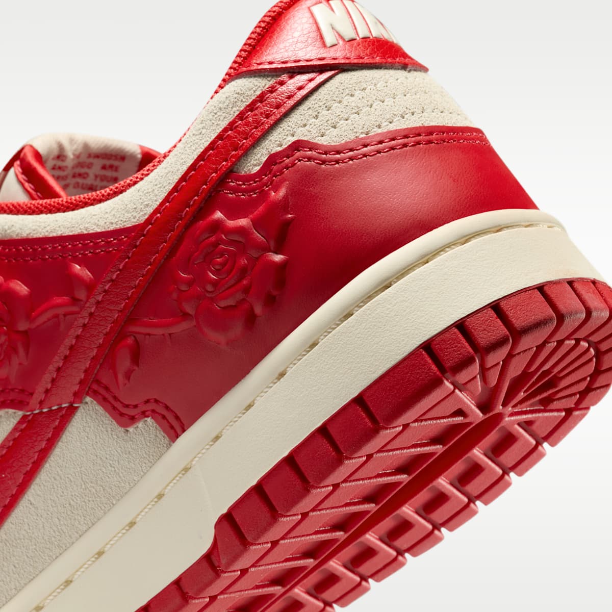 Nike Dunk Low Women's Shoes - Coconut Milk/Pale Ivory/Black/University Red