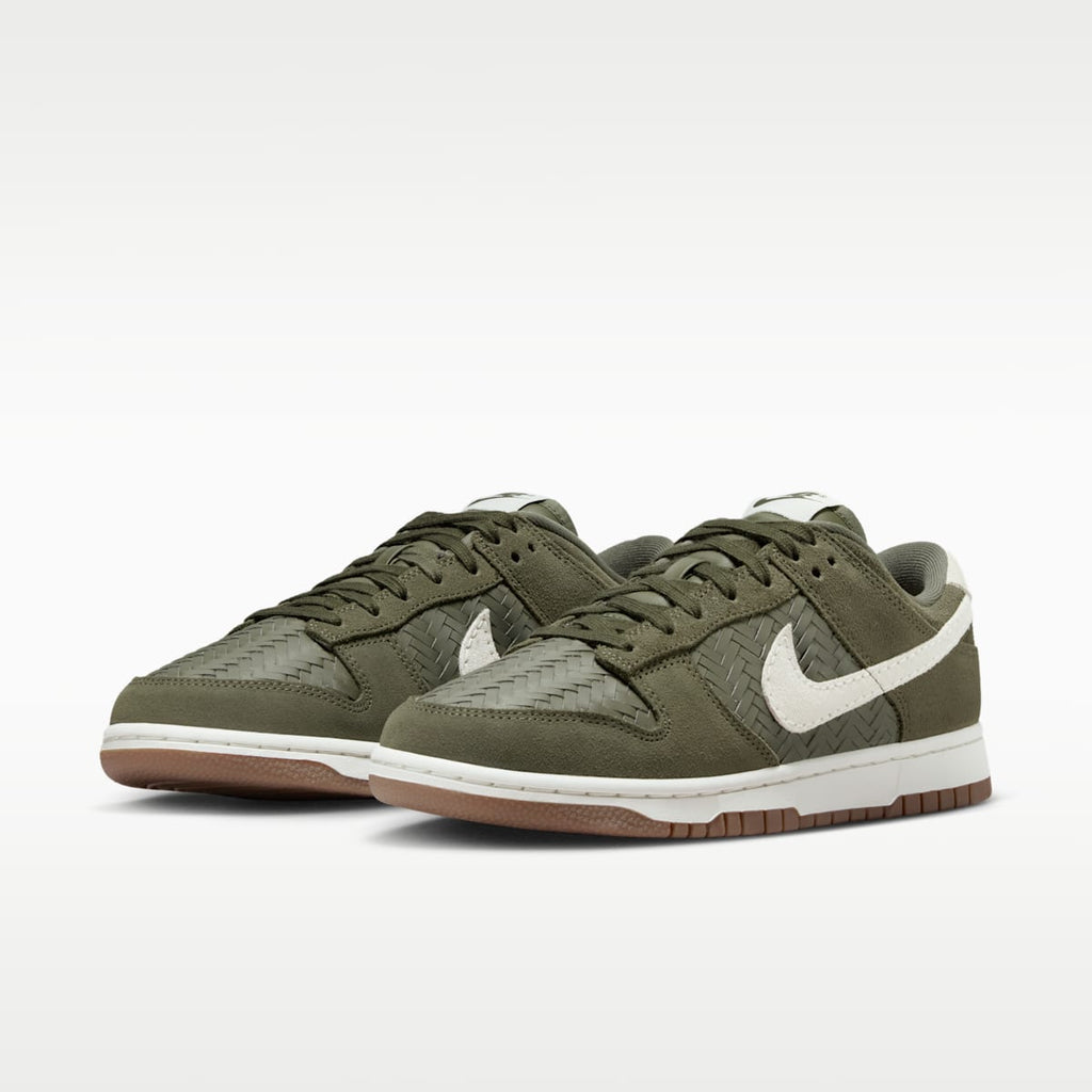 Nike Dunk Low Premium SE Women's Shoes - Medium Olive/Gum Dark Brown/Medium Olive/Sail
