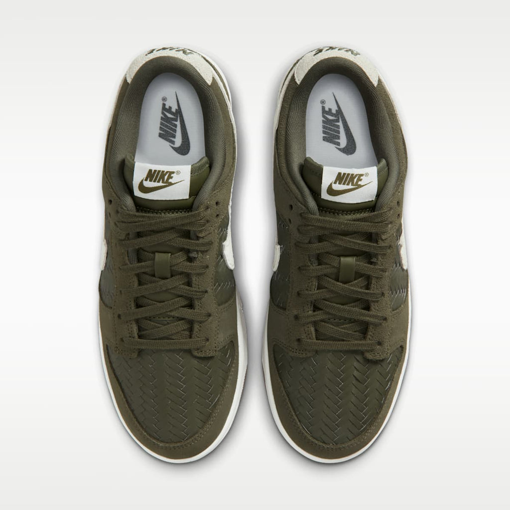 Nike Dunk Low Premium SE Women's Shoes - Medium Olive/Gum Dark Brown/Medium Olive/Sail