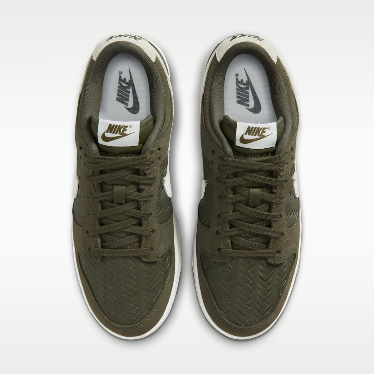 Nike Dunk Low Premium SE Women's Shoes - Medium Olive/Gum Dark Brown/Medium Olive/Sail