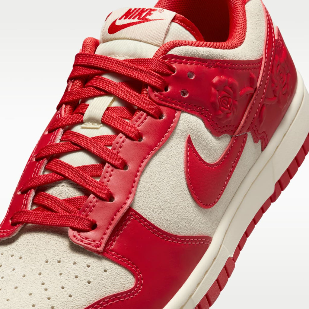 Nike Dunk Low Women's Shoes - Coconut Milk/Pale Ivory/Black/University Red