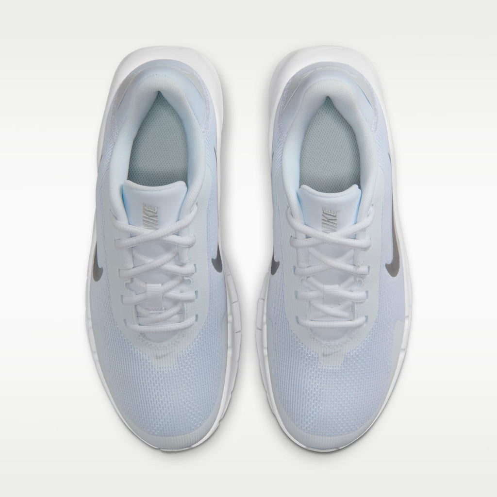 Nike Flex Train Women's Workout Shoes - White/Photon Dust/Metallic Silver