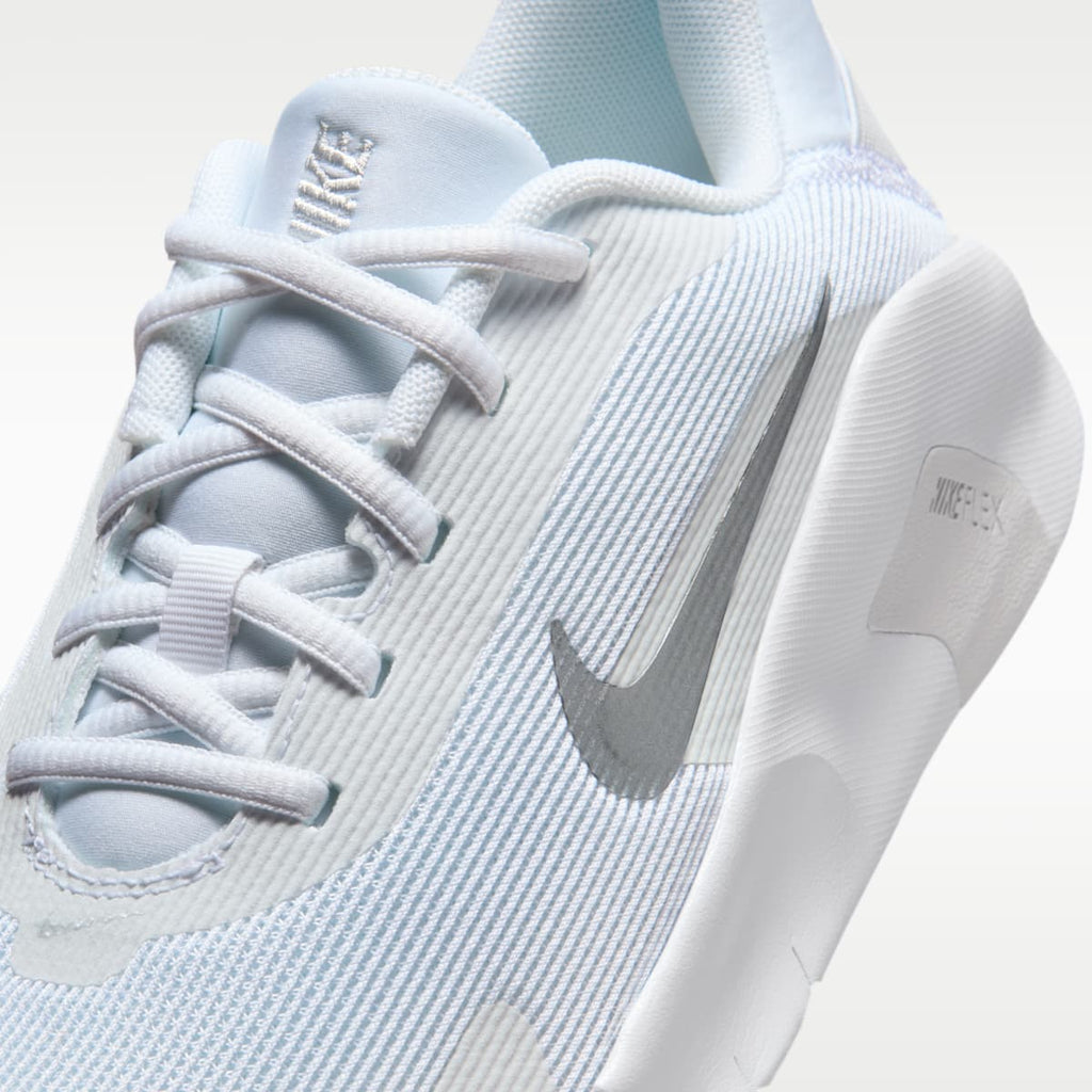 Nike Flex Train Women's Workout Shoes - White/Photon Dust/Metallic Silver