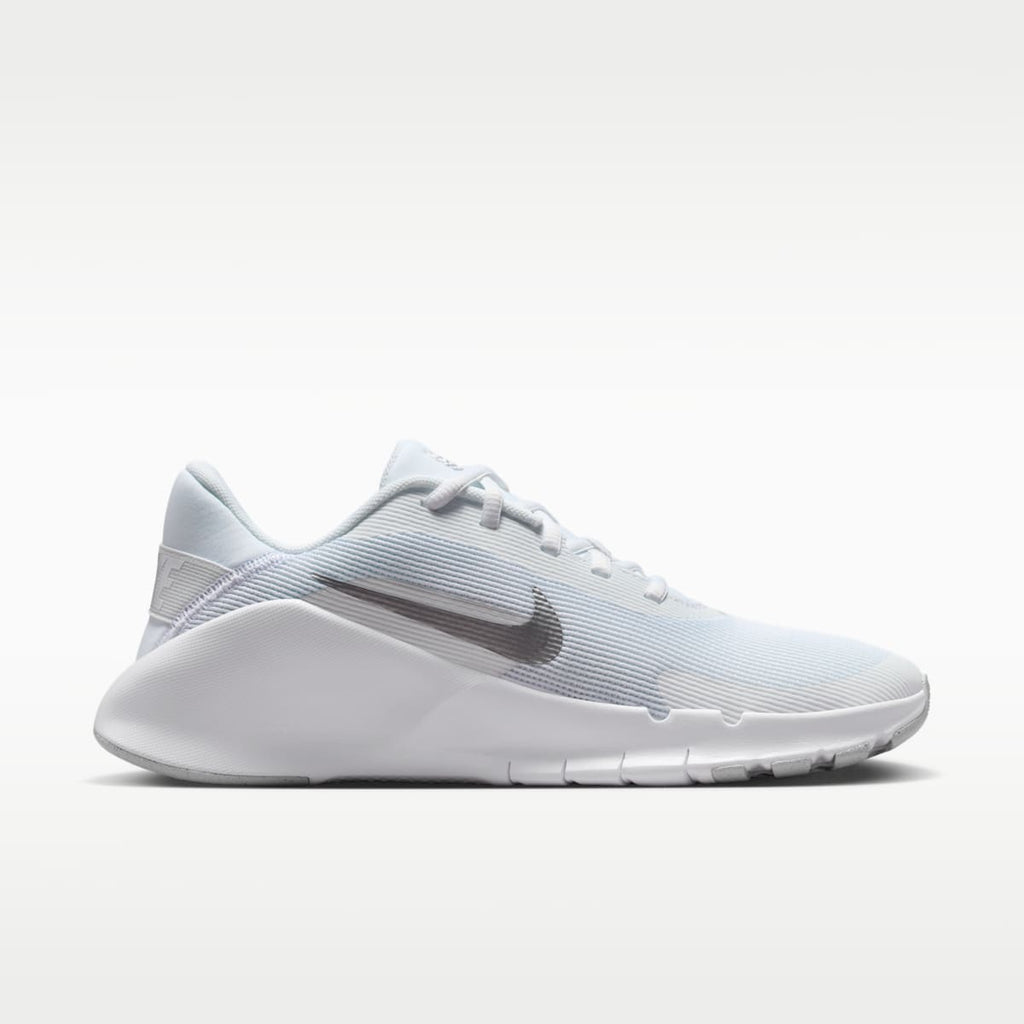 Nike Flex Train Women's Workout Shoes - White/Photon Dust/Metallic Silver