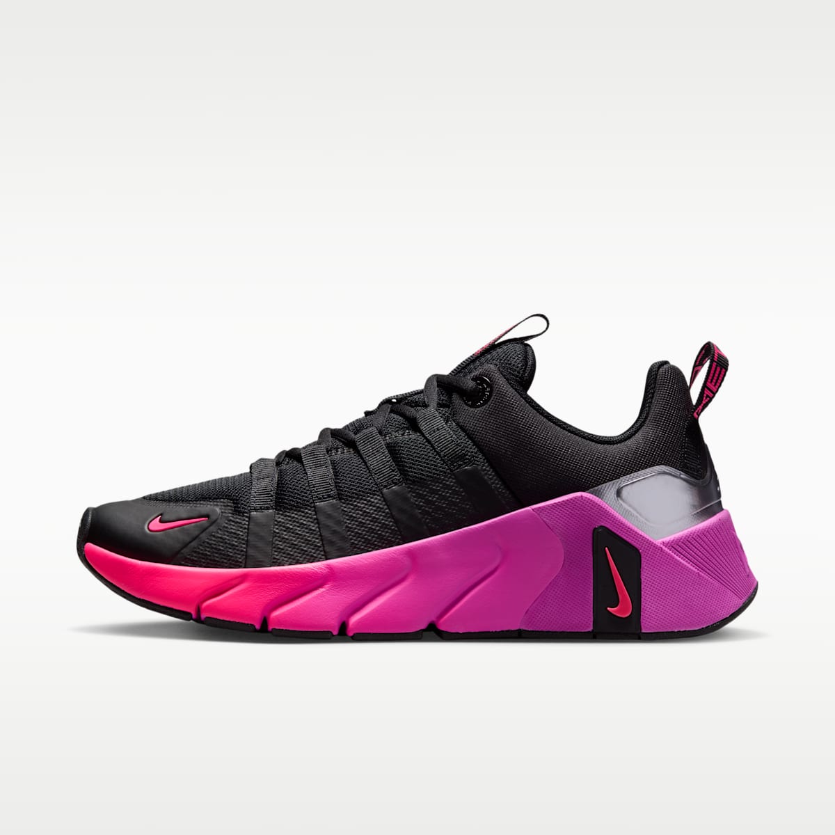 Nike Free Metcon 7 Women's Training Shoes - Black/Hyper Pink/Metallic Cool Grey/Fuchsia Blast