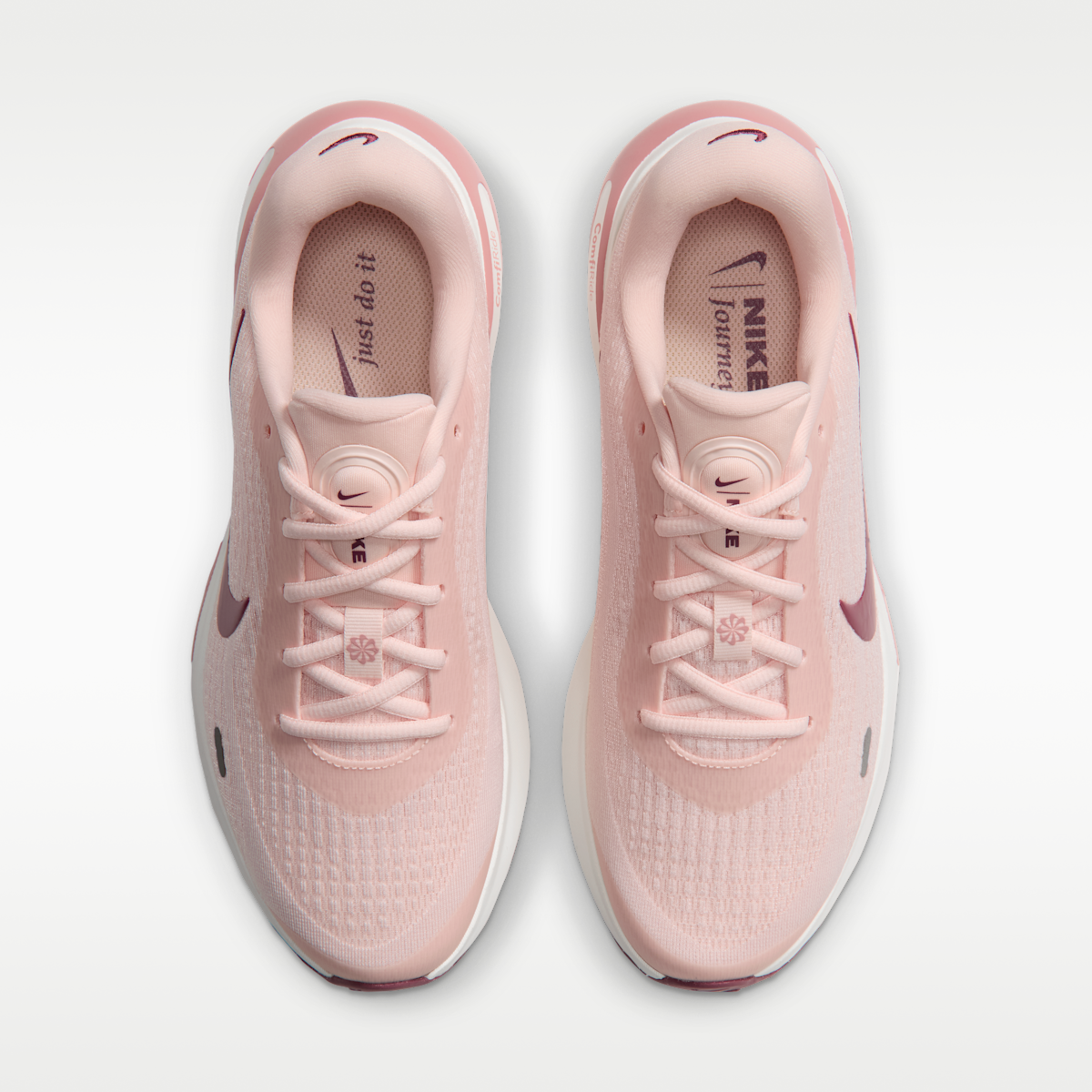 Nike Journey Run Women's Road Running Shoes - Orange Pearl/Rust Pink/Sail/Pink Smoke