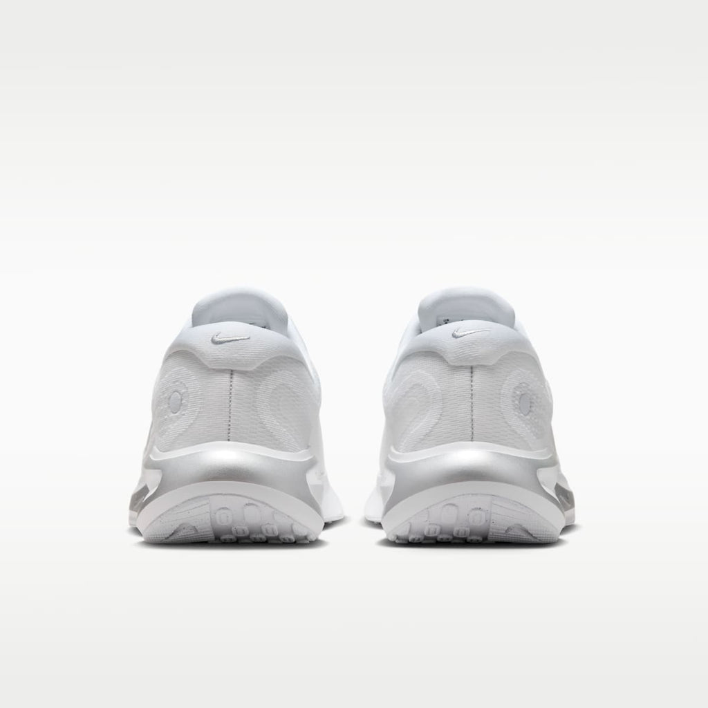 Nike Journey Run Women's Road Running Shoes - White/Pure Platinum/Metallic Silver/White