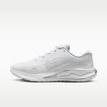 Nike Journey Run Women's Road Running Shoes - White/Pure Platinum/Metallic Silver/White