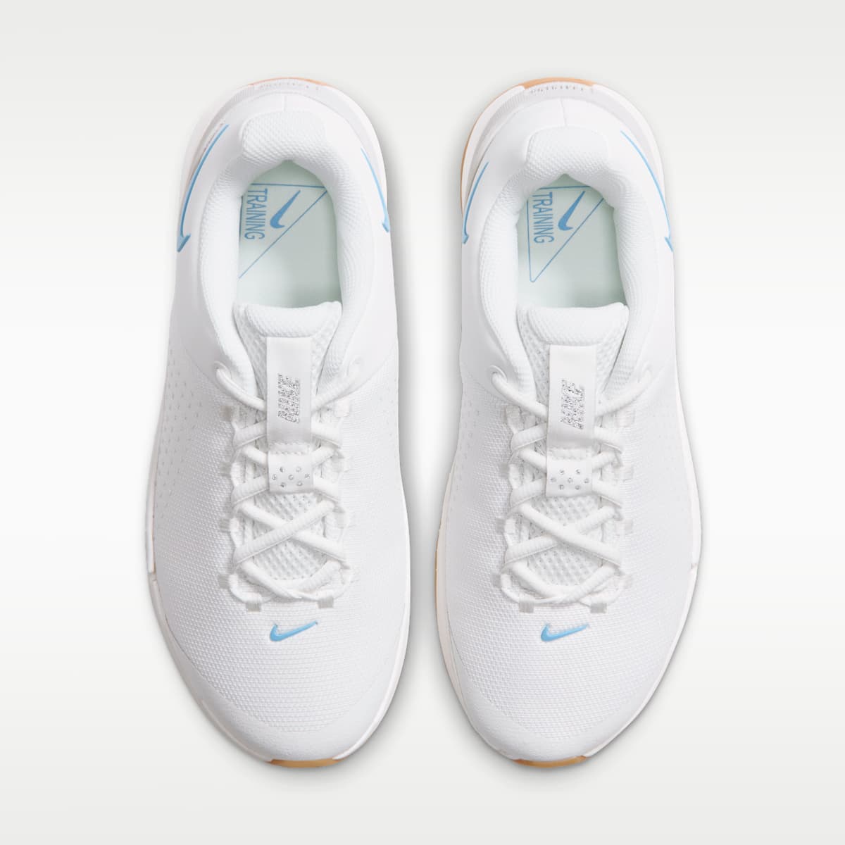 Nike MC Trainer 4 Women's Training Shoes - Sail/Gum Yellow/Baltic Blue