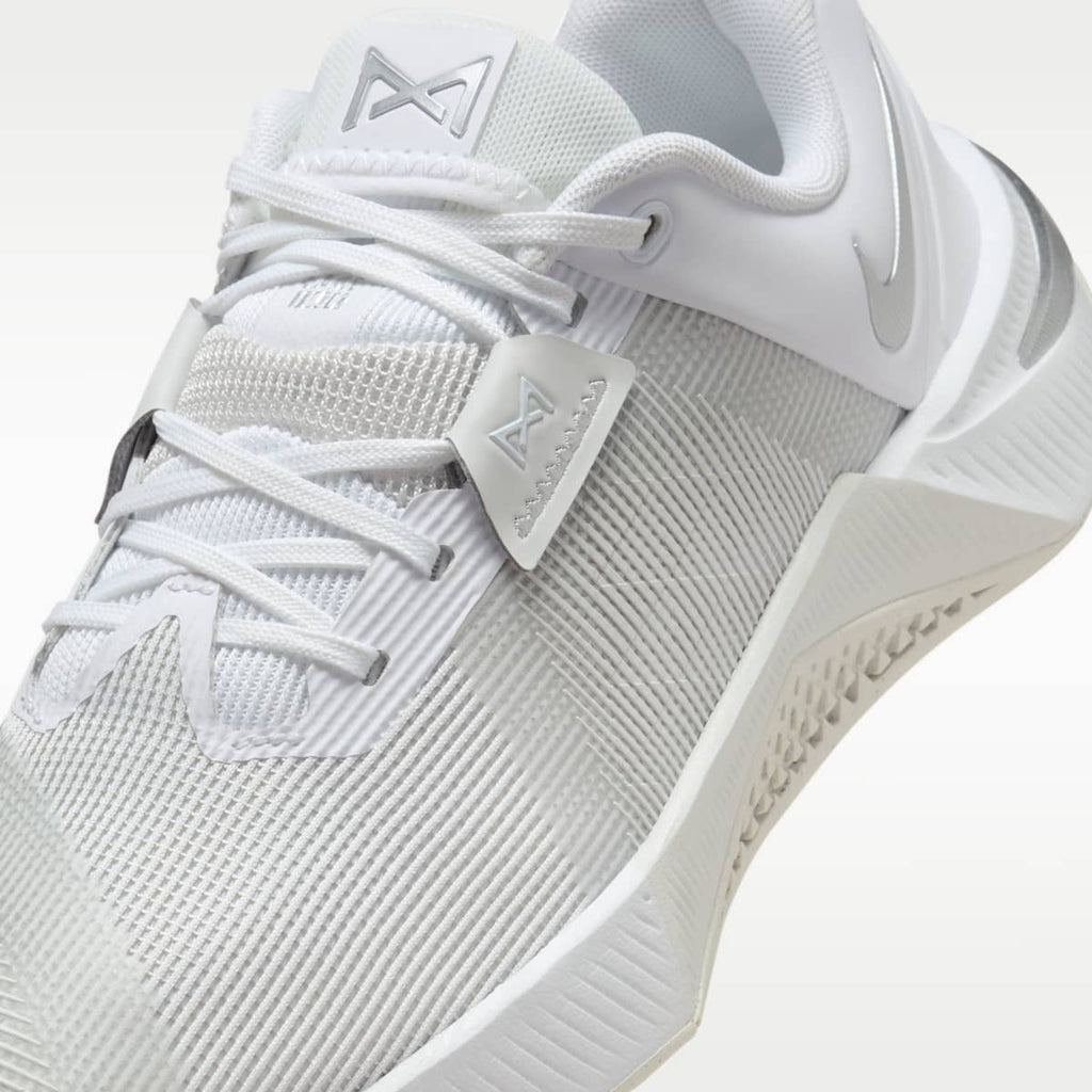 Nike Metcon 10 Women's Training Shoes - White/Platinum Tint/Wolf Grey/Metallic Silver